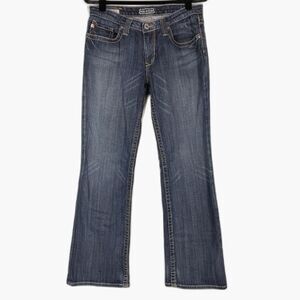 Big Star Maddie Bootcut Jeans Womens 29R Dark Wash Stretch Denim